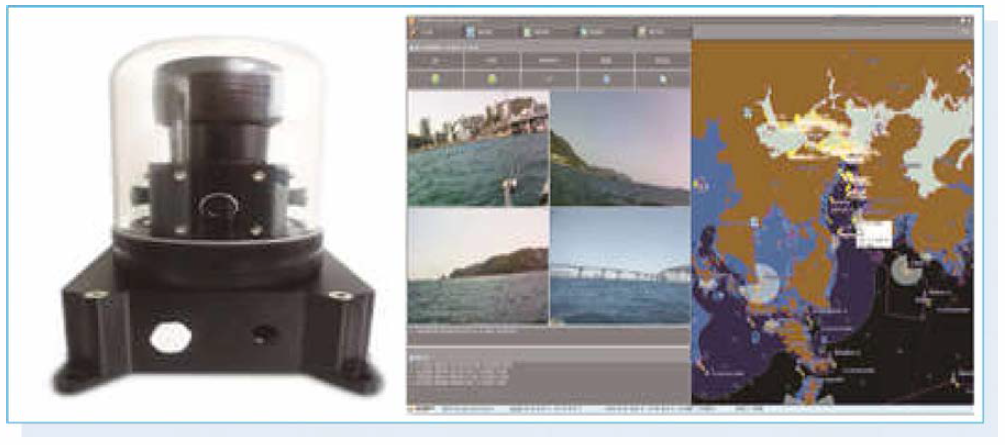 (좌)부이 블랙박스，(우)모니터링 시스템