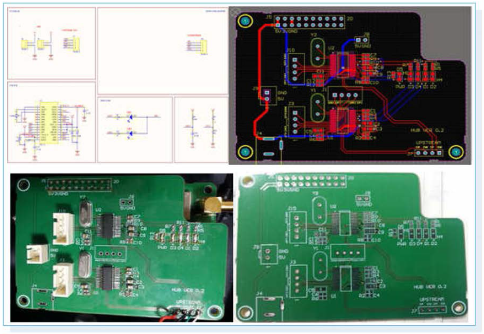 개선된 USB 2 .0 회로도 및 PCB(아트 웍)