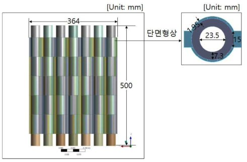 용접 열탄소성 간이해석을 위한 모델 사이즈