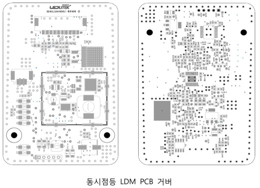 LDM #1 거버 - 좌측 : TOP, 우측 : BOTTOM