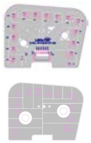 3D RCL Inside LAM Top, Bottom 거버