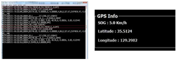 GPS 정보 모니터링 프로그램