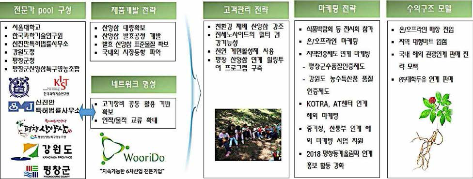 산양삼 두유 시장진입을 위한 비즈니스 모델 구축