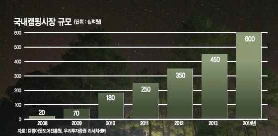 국내캠핑시장규모