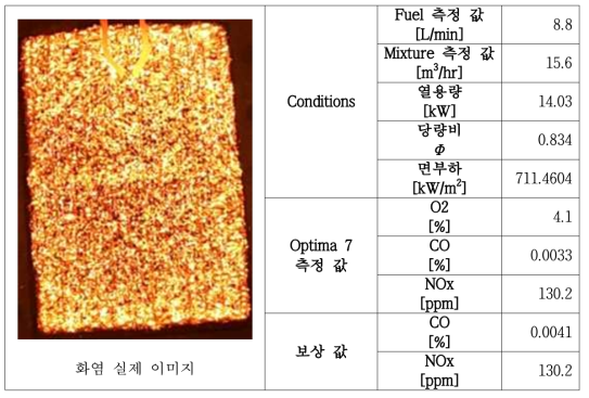 연구 초기 배가스 분석 결과