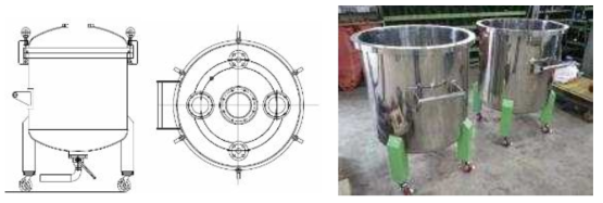 UV-FRP Sheet 제조 공정용 Compound Mixer