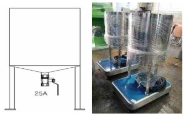 UV-FRP Sheet 제조 공정용 첨가제 투입용 탱크 설계