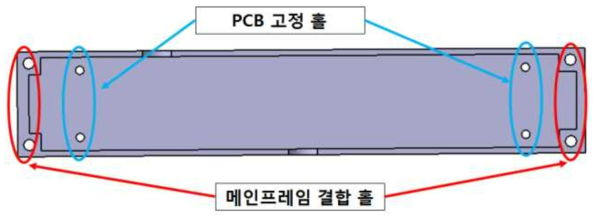 잠금장치 메인프레임(Top) 설계