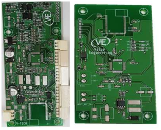 비상문 자동개폐장치 모듈 및 소화전 통신모듈 PCB (좌.Main/우.Sub)
