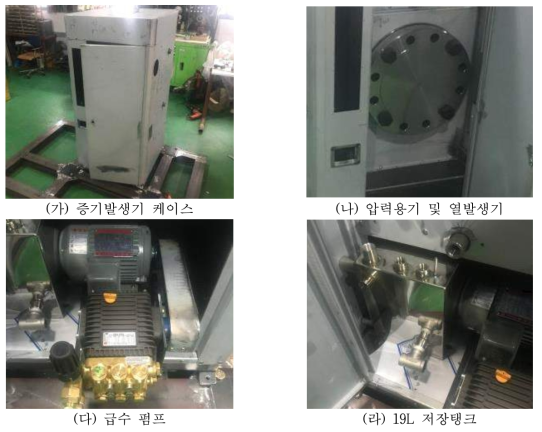 증기발생기 유닛 구성품 이미지