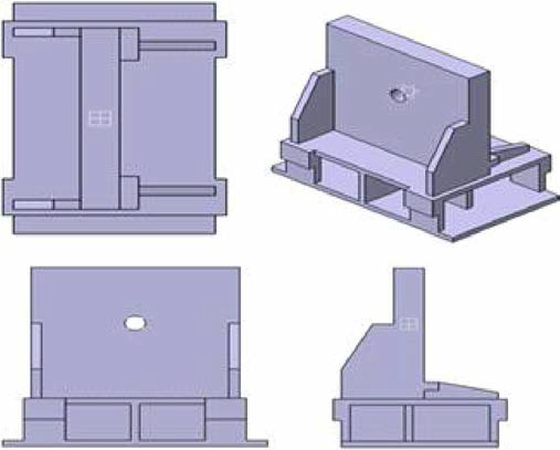 몰드 프레임 3D 모델링