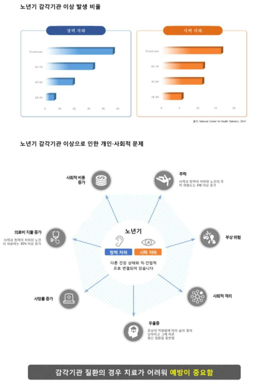 노인성 감각기관 질환과 노년기 삶의 질