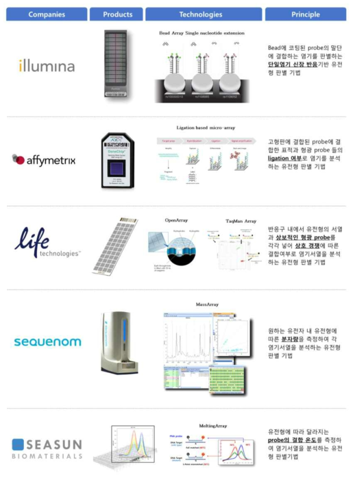 개인유전체분석을 위한 유전형 판별 기술 및 제품 동향