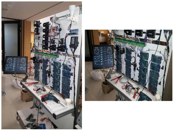 NMEA2000 신호 BASE 신호분석 및 시험 시뮬레이터 제작사진