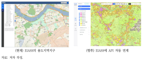 EIASS 공간정보 표출 예시