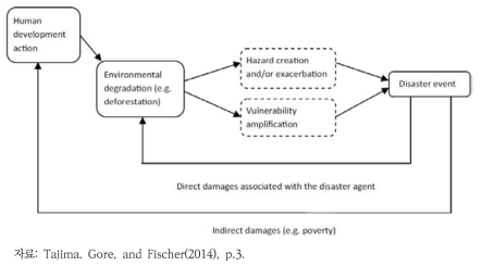 개발, 환경 그리고 재해 간의 연관성