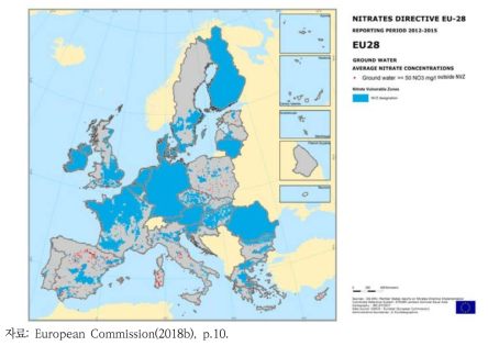 유럽연합의 질산염 취약지역