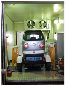 한국에너지기술연구원 차량 동력 성능 시험