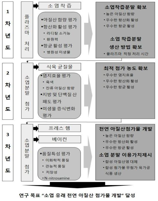 연구개발 범위 모식도