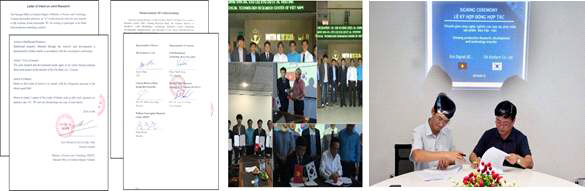 베트남 SMOST 사업협력 MOU 및 베트남 기업(DigiEco사)와 공급 계약 체결