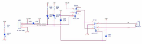 모터 구동부 회로도