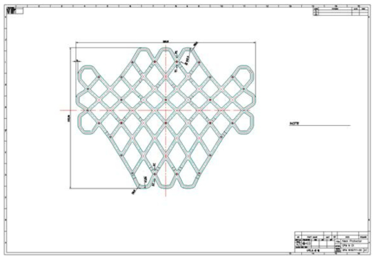 목보호대 제품도면 (완성도)