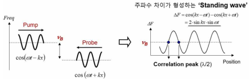 BOCDA 원리: 유도 브릴루앙 산란