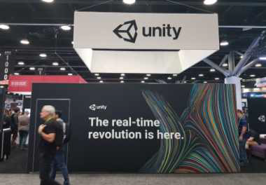 엔진 홍보 부스 (Unity 3D社)