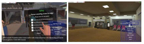 VR 기반 철도운영 직원 교육 시스템 구축 사례