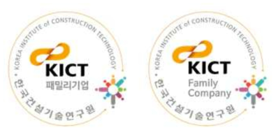 KICT 패밀리기업 엠블럼