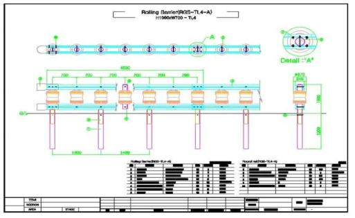 Rolling Barrier 설계도