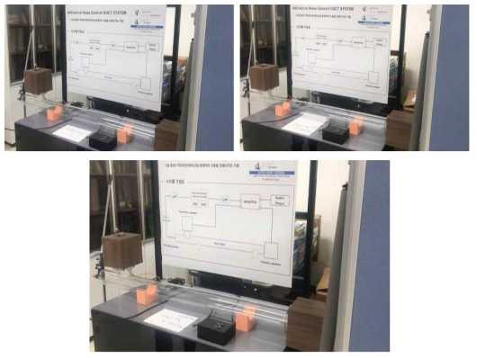 Noise Cancelling 장치 검정 시험