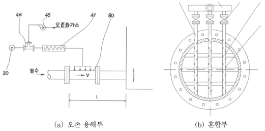 오존 용해 공정(KR 10-1061810)