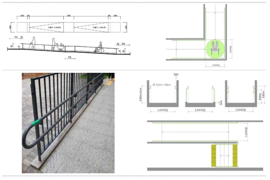 공용공간의 사회적 약자 배려(주출입구 경사로) 구성