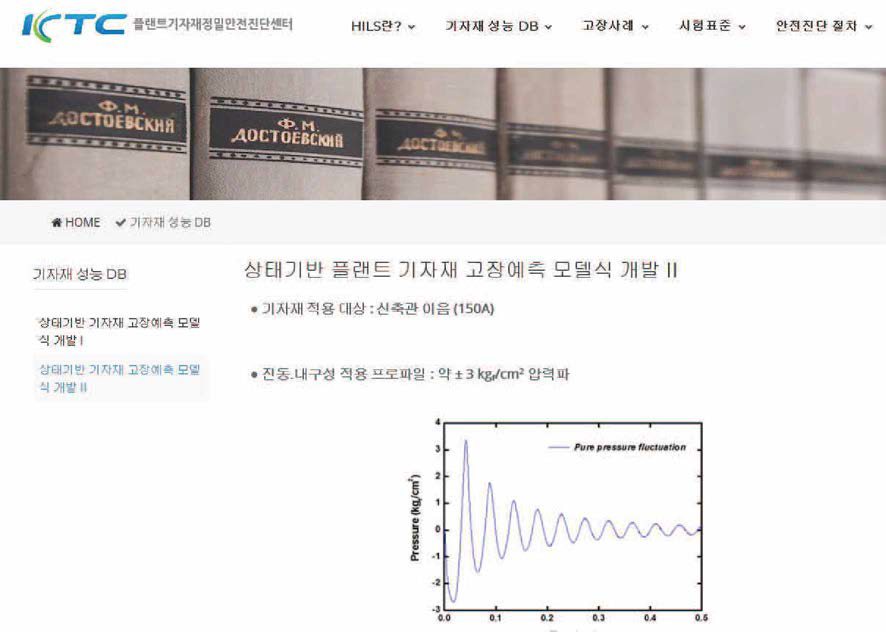 고장수명 예측모델식 DB 구축의 예