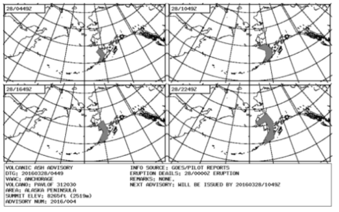 파블로프 화산-Anchorage VAAC 분석 자료(2)