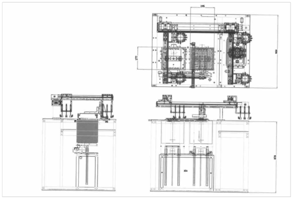 Mold cleaning machine concept and design drawings