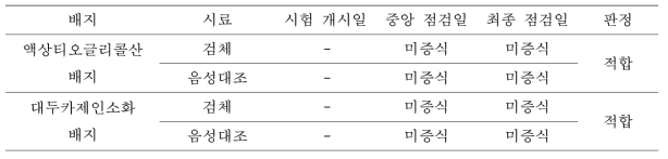 가속 노화 전 (Lot No # 3)