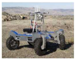 라이다 센서가 탑재된 NASA Research Rover