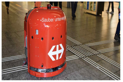 자율주행 청소 로봇 (스위스)