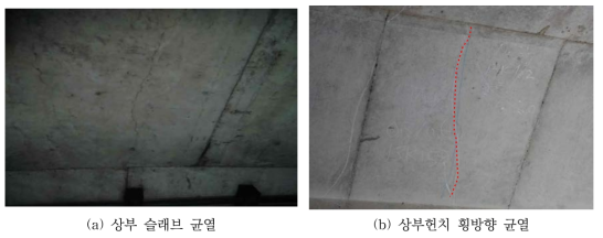 횡방향 균열 및 원인분석