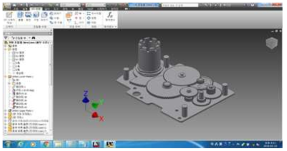 기어감속기 모델링