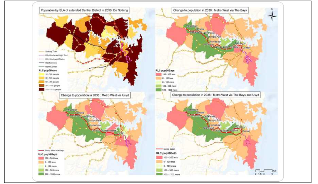 MetroScan을 이용한 호주 Sydney의 인구 증감 예측