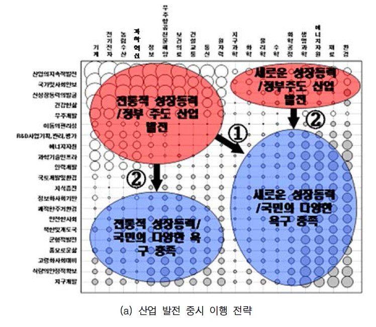 국가연구개발사업 투자 방향 변화의 이행 전략