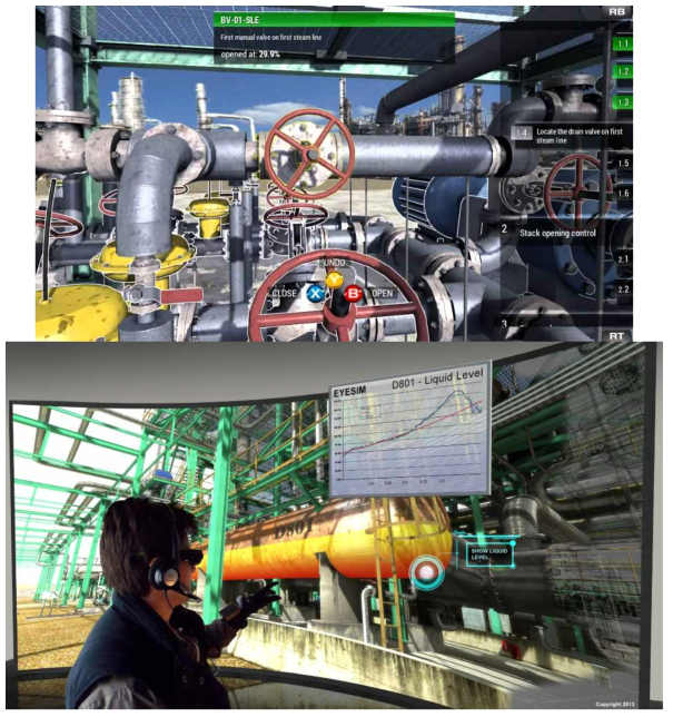 Schneider-Electric의 Operator Training Simulator & Eyesim