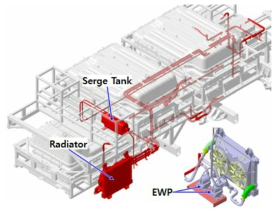 2층 전기버스 PE 냉각시스템