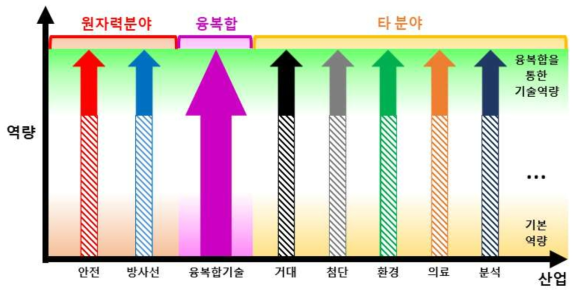 융복합을 통한 원자력 및 타 분야 기본역량 증진