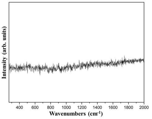 Raman spectrum of Zr sample