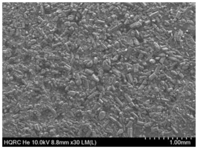 SEM images of HQRC-He clathrate