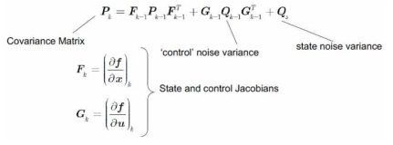 PX4 EKF의 Error covariance prediction 공식